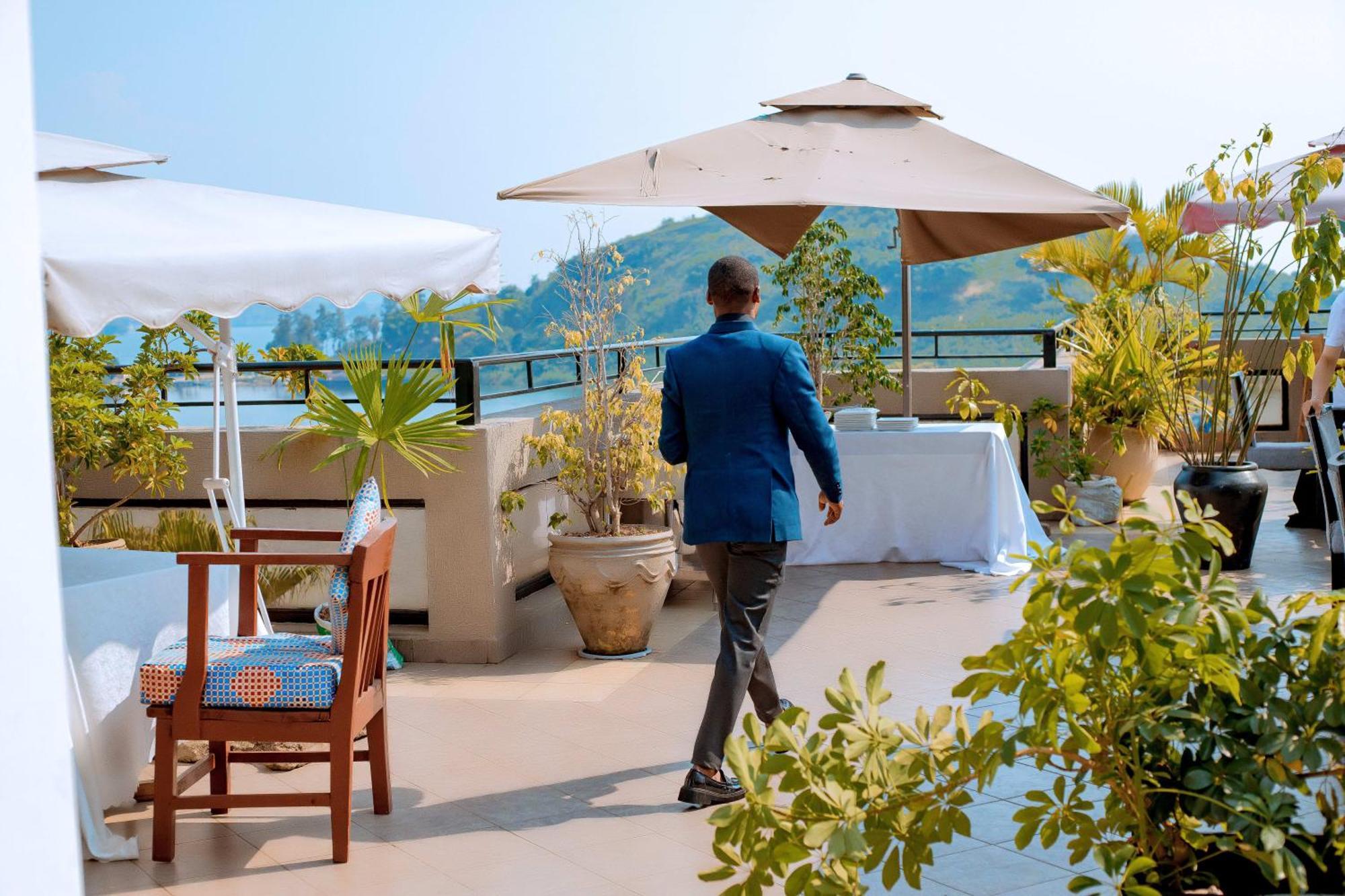 Kivu Hilltop View Resort Gisenyi Exterior foto